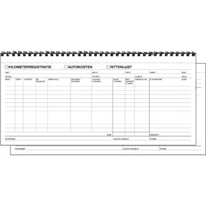 Sigel Expres 30205 Kilometer Egistratie/Auto, Spiral Binding, SD Paper 29,7x14 cm Sigel Expres 30205 Kilometer Egistratie/Auto, Spiral Binding, SD Paper 29,7x14 cm