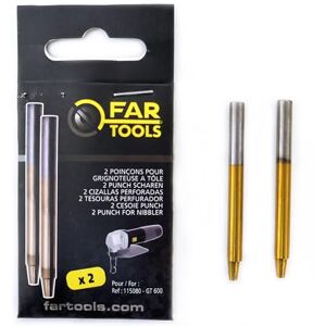 FARTOOLS GT 600 - 2 Punches for Metal Cutting FARTOOLS GT 600 - 2 Punches for Metal Cutting