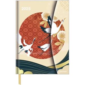 N NEUMANNVERLAGE Japanese Papers 2025 Diary, 16 x 22 cm, Pocket Calendar with Magnetic Closure and Ribbon Bookmark, Pocket for Business Card, Annual and ... International Calendar: Magneto Diary N NEUMANNVERLAGE Japanese Papers 2025 Diary, 16 x 22 cm, Pocket Calendar with Magnetic Closure and Ribbon Bookmark, Pocket for Business Card, Annual and ... International Calendar: Magneto Diary