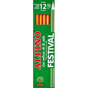 Alpino Alpine Festival – Pencil, Pack of 12, Orange Alpino Alpine Festival – Pencil, Pack of 12, Orange