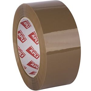 APLI 13337 Pack of 36 Rolls of Noiseless Tape 48 mm x 135 m 28 µm Brown Acrylic APLI 13337 Pack of 36 Rolls of Noiseless Tape 48 mm x 135 m 28 µm Brown Acrylic