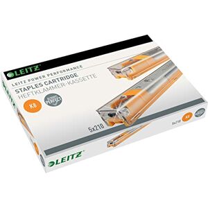 Leitz 55920000 K8 Power Performance Stapler Cartridge, 40 Sheet Capacity, Strong Steel, 1050 Staples, Length 8 mm Leitz 55920000 K8 Power Performance Stapler Cartridge, 40 Sheet Capacity, Strong Steel, 1050 Staples, Length 8 mm