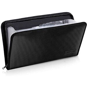 ENGPOW Fireproof Expanding File Folder A5, 13 Pockets Portable Accordion Document Organiser with Zipper ENGPOW Fireproof Expanding File Folder A5, 13 Pockets Portable Accordion Document Organiser with Zipper