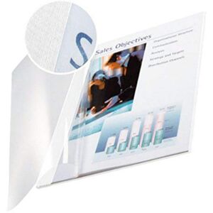 Leitz 74140001 impressBIND Soft Covers, 10.5 mm Spine, White, Pack of 10 Leitz 74140001 impressBIND Soft Covers, 10.5 mm Spine, White, Pack of 10