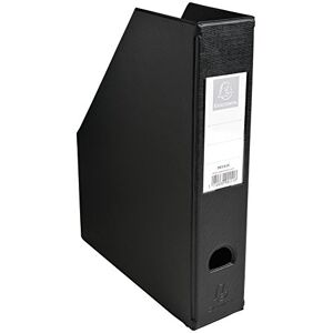Exacompta Ref. 90151E Set of 10 Rigid magazine holders with 7 cm back in PP Black Exacompta Ref. 90151E Set of 10 Rigid magazine holders with 7 cm back in PP Black