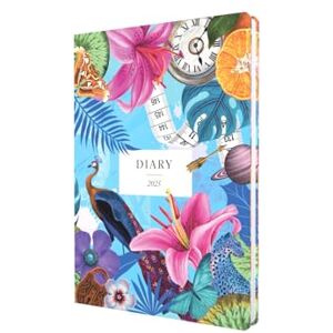 Collins Maximalism 2025 Planner A5 Week to View Diary Blue (MX153.60-25) Stylish Weekly Eco Diary with Recycled Paper Collins Maximalism 2025 Planner A5 Week to View Diary Blue (MX153.60-25) Stylish Weekly Eco Diary with Recycled Paper