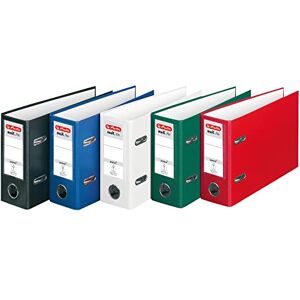 herlitz maX.File Protect 5276001 Folder A5 Landscape Spine Width 8 cm Polypropylene Film Cover Assorted Colours (Colour Cannot be Chosen) Pack of 10 herlitz maX.File Protect 5276001 Folder A5 Landscape Spine Width 8 cm Polypropylene Film Cover Assorted Colours (Colour Cannot be Chosen) Pack of 10