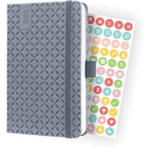 Sigel J3120 Jolie Weekly diary 2023 hardcover 9,5 x 15 cm 174 pages light grey Sigel J3120 Jolie Weekly diary 2023 hardcover 9,5 x 15 cm 174 pages light grey