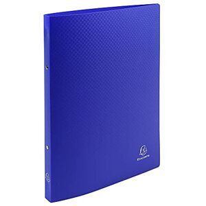 Exacompta ref. 54162SE Set of 5 OPAK flexible binders 2 round rings, diameter 15 mm Spine 20 mm External dimensions: 32 x 25 cm A4 file format Colour: dark blue Exacompta ref. 54162SE Set of 5 OPAK flexible binders 2 round rings, diameter 15 mm Spine 20 mm External dimensions: 32 x 25 cm A4 file format Colour: dark blue
