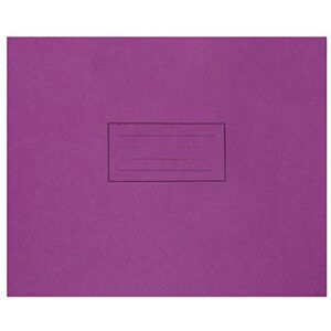 Silvine 165 x 203 mm Handwriting Book (Pack of 25), Purple Silvine 165 x 203 mm Handwriting Book (Pack of 25), Purple