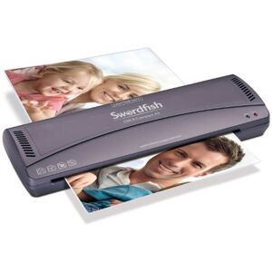 Swordfish 330LR A3 Compact Paper/Document Laminator for Home/Office, Grey Swordfish 330LR A3 Compact Paper/Document Laminator for Home/Office, Grey