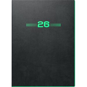 BRUNNEN Book Calendar Model 796 2026 "NEON" A5, Plastic BRUNNEN Book Calendar Model 796 2026 "NEON" A5, Plastic