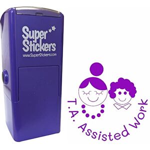 Trodat Superstickers Teacher Stamp Education Marking Stamp Reward Stamps for School T. A. Assisted Work 2- Impression Size Approx. 23x23 mm Violet Ink Trodat Superstickers Teacher Stamp Education Marking Stamp Reward Stamps for School T. A. Assisted Work 2- Impression Size Approx. 23x23 mm Violet Ink