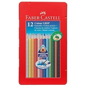 Faber-Castell 12 Colour Grip 2001 Pencils - Pencils Faber-Castell 12 Colour Grip 2001 Pencils - Pencils