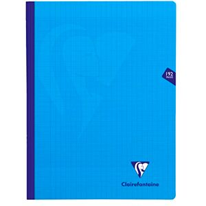 Clairefontaine 329341C A Blue Mimesys Thread Stitched Notebook 24x32 cm 192 Seyes Ruled Pages Paper White 90 g Polypro Cover Clairefontaine 329341C A Blue Mimesys Thread Stitched Notebook 24x32 cm 192 Seyes Ruled Pages Paper White 90 g Polypro Cover
