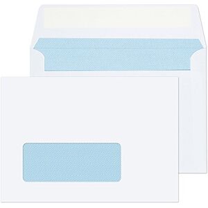 Blake Purely Everyday C6 114 x 162 mm 100 gsm Peel and Seal Window Wallet Envelopes (1884) White Pack of 1000 Blake Purely Everyday C6 114 x 162 mm 100 gsm Peel and Seal Window Wallet Envelopes (1884) White Pack of 1000