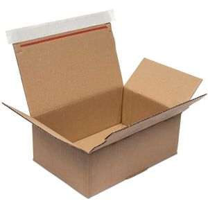 Blake Purely Packaging 210 x 180 x 130 mm One-Touch Postal Box Peel & Seal Tamper Evident Plastic Free (PEB25) Brown Kraft Pack of 20 Blake Purely Packaging 210 x 180 x 130 mm One-Touch Postal Box Peel & Seal Tamper Evident Plastic Free (PEB25) Brown Kraft Pack of 20
