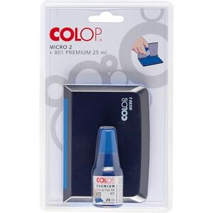 COLOP 151305 Ink Pad Micro 2 + Colour 801 Blue COLOP 151305 Ink Pad Micro 2 + Colour 801 Blue