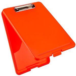 Läufer Safety 55802 Clipboard with Storage Compartment Signal Colour Orange Läufer Safety 55802 Clipboard with Storage Compartment Signal Colour Orange