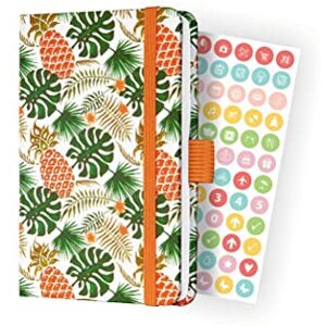 Sigel J2316 Jolie Weekly Planner 2022 Tropic Green 9,5 x 15 cm hardcover 174 Pages Green Sigel J2316 Jolie Weekly Planner 2022 Tropic Green 9,5 x 15 cm hardcover 174 Pages Green