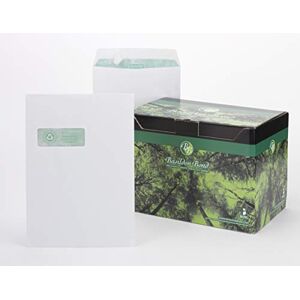 Basildon Bond Bong C4 White Peel And Seal Pocket Envelope, 120 gsm, Pack of 250, K80121 Basildon Bond Bong C4 White Peel And Seal Pocket Envelope, 120 gsm, Pack of 250, K80121