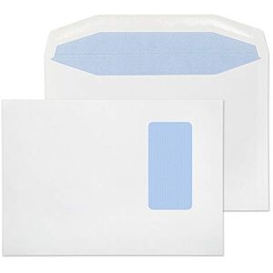 Blake Purely Everyday C5 162 x 229 mm 90 gsm Gummed Mailer Portrait Window Envelopes (3805) White Pack of 500 Blake Purely Everyday C5 162 x 229 mm 90 gsm Gummed Mailer Portrait Window Envelopes (3805) White Pack of 500
