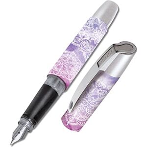 Online Ergonomic fountain pen for school/college Campus Dream solid medium nib, soft grip part, for standard ink cartridges, refillable, ideal for beginners/pupils/students Online Ergonomic fountain pen for school/college Campus Dream solid medium nib, soft grip part, for standard ink cartridges, refillable, ideal for beginners/pupils/students