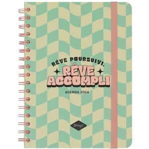 Mr. Wonderful Mr.Wonderful Weekly Diary Festival 2024 – Dream Pursued, Dream Fulfilled 22.1 x 2.1 x 15.6 cm Mr. Wonderful Mr.Wonderful Weekly Diary Festival 2024 – Dream Pursued, Dream Fulfilled 22.1 x 2.1 x 15.6 cm