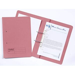 Exacompta Ref 211/7006Z Guildhall Spiral File, 355 x 250mm, 420gsm Durable Heavyweight Sprint Manilla, Suitable for Foolscap Documents Pink, Pack of 25 Exacompta Ref 211/7006Z Guildhall Spiral File, 355 x 250mm, 420gsm Durable Heavyweight Sprint Manilla, Suitable for Foolscap Documents Pink, Pack of 25