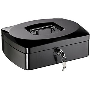 ALCO -Albert 8420-11 Cash Box 255 x 200 x 90 mm Black ALCO -Albert 8420-11 Cash Box 255 x 200 x 90 mm Black