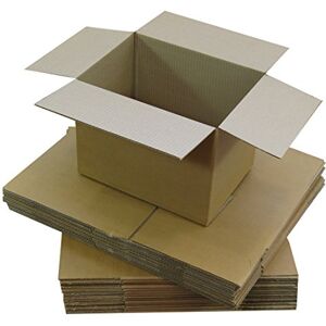 Triplast 457 x 305 x 305mm Large Single Wall 18x12x12" Cardboard Removal Moving Storage Boxes (Pack of 10) Triplast 457 x 305 x 305mm Large Single Wall 18x12x12" Cardboard Removal Moving Storage Boxes (Pack of 10)