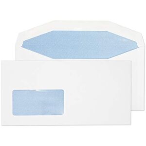 Blake Purely Everyday DL+ 114 x 229 mm 90 gsm Mailer Gummed Low Window Envelopes (3704) White Pack of 1000 Blake Purely Everyday DL+ 114 x 229 mm 90 gsm Mailer Gummed Low Window Envelopes (3704) White Pack of 1000
