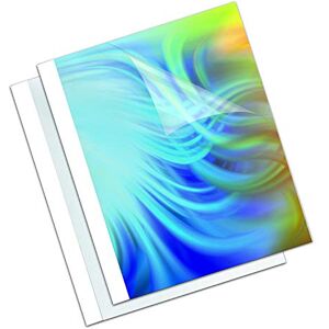 Fellowes 6mm Thermal Binding Covers 44-60 Sheet Capacity Pack of 100 White Thermal Binding Covers Fellowes 6mm Thermal Binding Covers 44-60 Sheet Capacity Pack of 100 White Thermal Binding Covers