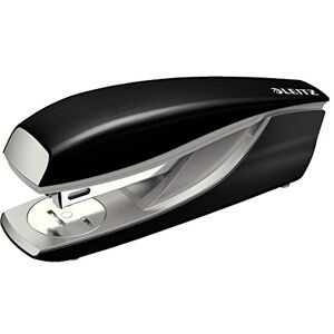 Leitz Stapler, 30 Sheet Capacity, Ergonomic Metal Body, Includes Staples, Style Range, 55620094 Satin Black Leitz Stapler, 30 Sheet Capacity, Ergonomic Metal Body, Includes Staples, Style Range, 55620094 Satin Black