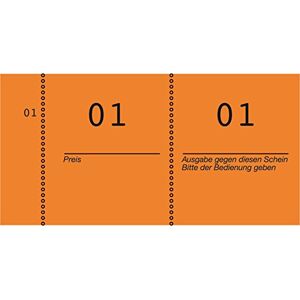 Avery 869-10-1 Number Pad 105x53 mm 1-1000 Numeration Orange 10-Pack Avery 869-10-1 Number Pad 105x53 mm 1-1000 Numeration Orange 10-Pack