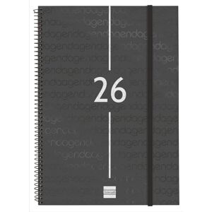 Finocam Andrea 2026 Open Leather Organiser Agenda Week Vertical View January 2026 December 2026 (12 months) Bordeaux Spanish Finocam Andrea 2026 Open Leather Organiser Agenda Week Vertical View January 2026 December 2026 (12 months) Bordeaux Spanish