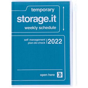 Mark's Europe MARK'S 2021/2022 Taschenkalender A6 vertikal, Storage it // Navy Mark's Europe MARK'S 2021/2022 Taschenkalender A6 vertikal, Storage it // Navy