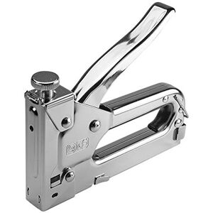 Leviatan 207016 Hand Stapler with Metal Padding Robust Chrome-Plated Metal Frame for Staples 4 to 14 mm Leviatan 207016 Hand Stapler with Metal Padding Robust Chrome-Plated Metal Frame for Staples 4 to 14 mm