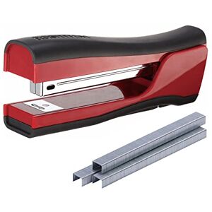Bostitch Office Dynamo 4 in 1 Standup Stapler, Includes 420 Staples, 20 Sheet Capacity, Integrated Pencil Sharpener, Staple Remover & Staple Storage, Red Bostitch Office Dynamo 4 in 1 Standup Stapler, Includes 420 Staples, 20 Sheet Capacity, Integrated Pencil Sharpener, Staple Remover & Staple Storage, Red