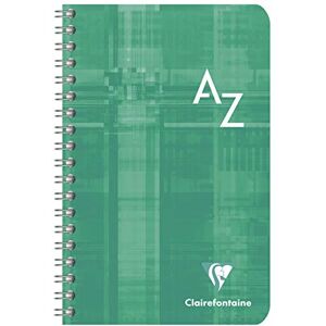 Clairefontaine 8609C Set of 5 Spiral Index Book 11x17 cm 180 Small Squares Pages 90 g White Paper Laminated Card Cover Random Colours Clairefontaine 8609C Set of 5 Spiral Index Book 11x17 cm 180 Small Squares Pages 90 g White Paper Laminated Card Cover Random Colours
