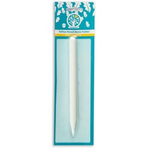 Oakwood Archer Teflon Pencil Bone Folder,WHITE Oakwood Archer Teflon Pencil Bone Folder,WHITE