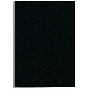 Fellowes 100% Recyclable A4 Leatherboard Binding Covers Heavyweight 250gsm Presentation Covers FSC, Black, Pack of 25 Fellowes 100% Recyclable A4 Leatherboard Binding Covers Heavyweight 250gsm Presentation Covers FSC, Black, Pack of 25