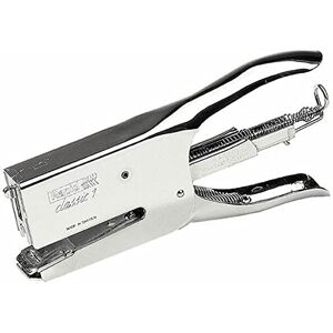 Rapid Classic K1 Stapling Pliers, 50 Sheet Capacity, Stapling and Pinning, Uses 26/6 and 26/8 mm Staples, Metal, Chrome, 10510629 Rapid Classic K1 Stapling Pliers, 50 Sheet Capacity, Stapling and Pinning, Uses 26/6 and 26/8 mm Staples, Metal, Chrome, 10510629