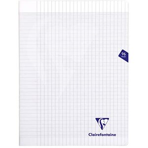 Clairefontaine 393361C A Pack of 10 Mimesys Colourless Stapled Notebooks 24x32 cm 96 Seyes Ruled Pages White Paper 90 g Polypro Cover Clairefontaine 393361C A Pack of 10 Mimesys Colourless Stapled Notebooks 24x32 cm 96 Seyes Ruled Pages White Paper 90 g Polypro Cover