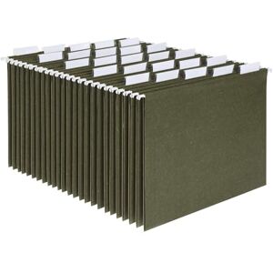 Pendaflex Hanging File Folders, Letter Size, Standard Green, 1/5-Cut Adjustable Tabs, 25 Per Box (81602), Standard Green 1/5 Tabs Pendaflex Hanging File Folders, Letter Size, Standard Green, 1/5-Cut Adjustable Tabs, 25 Per Box (81602), Standard Green 1/5 Tabs