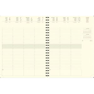 Exacompta 27822E Eurotime 27S spiral desk diary refill 21 x 27 cm Weekly planner January to December 2024 Exacompta 27822E Eurotime 27S spiral desk diary refill 21 x 27 cm Weekly planner January to December 2024