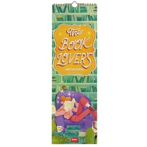 LEGAMI 2026 Wall Calendar, Book Lover's Small Wall Calendar, 12 Months and Yearly Planner, in 6 Languages, Space for Notes, Zodiac Signs, International Holidays, 16 x 49 cm LEGAMI 2026 Wall Calendar, Book Lover's Small Wall Calendar, 12 Months and Yearly Planner, in 6 Languages, Space for Notes, Zodiac Signs, International Holidays, 16 x 49 cm