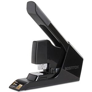 Bostitch EZ Squeeze 130 Sheet Flat Clinch Heavy Duty Stapler, Reduced Effort, Black (B8130) Bostitch EZ Squeeze 130 Sheet Flat Clinch Heavy Duty Stapler, Reduced Effort, Black (B8130)