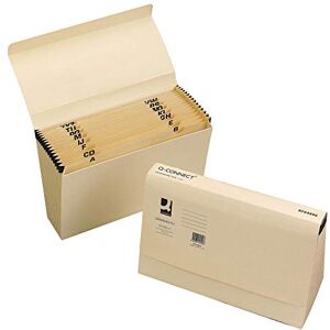 Q-Connect Expanding File Foolscap 31 Pocket Manilla KF04090 Q-Connect Expanding File Foolscap 31 Pocket Manilla KF04090