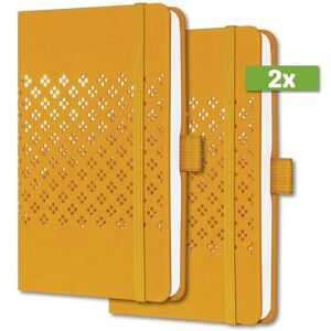 Sigel J4210 Jolie Weekly planner 2024, hardcover, 9,5 x 15 cm, 174 pages, Orange, 2 Pieces Sigel J4210 Jolie Weekly planner 2024, hardcover, 9,5 x 15 cm, 174 pages, Orange, 2 Pieces